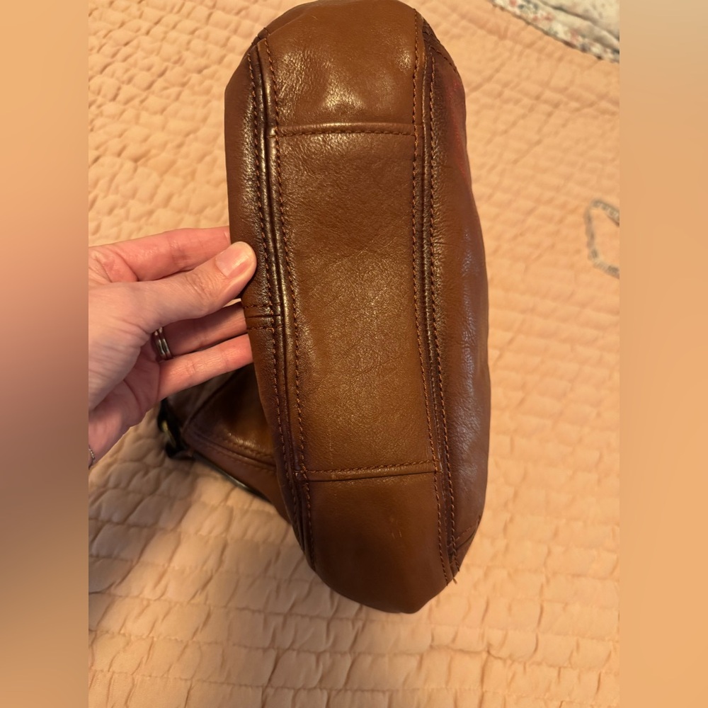 Frye Modern Ring Crossbody Cognac - Picture 4 of 7